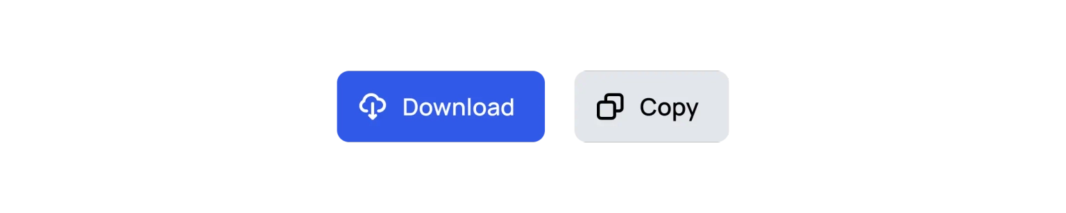 Primary and Secondary buttons