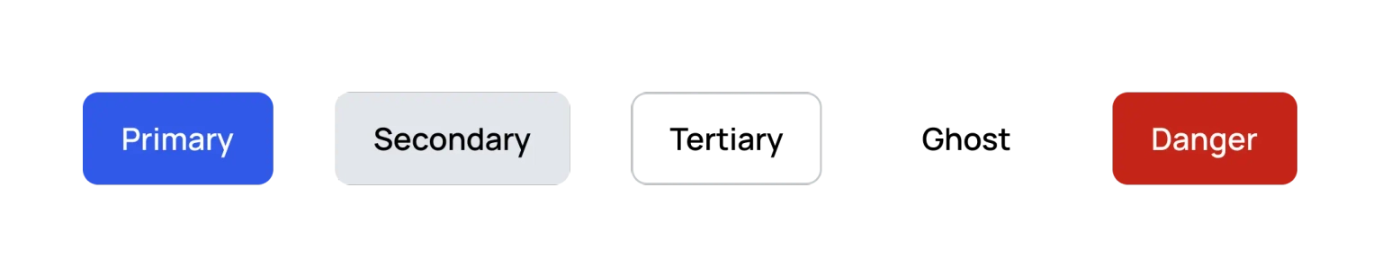 Button variants