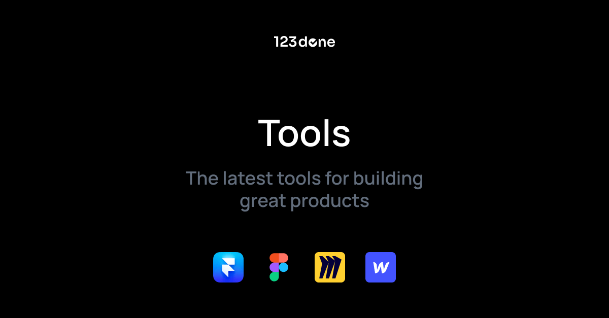 Tools | 123done